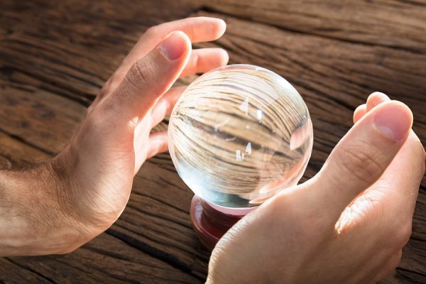 predicting the future with a crystal ball