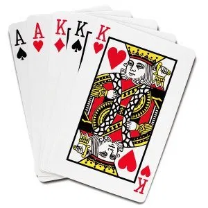 deck of playing cards