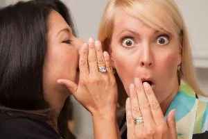 telling a friend secrets